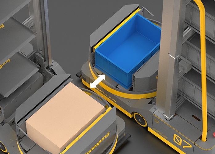 料箱倉儲(chǔ)機(jī)器人